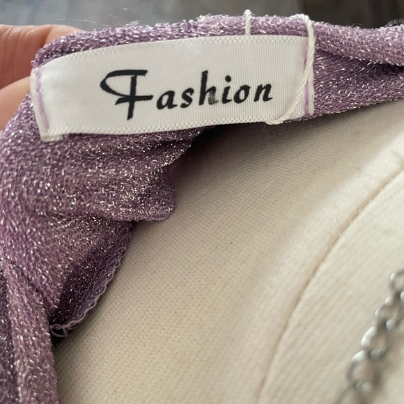 NEW Mauve Rauched Bodycon Dress - Picture 4 of 4